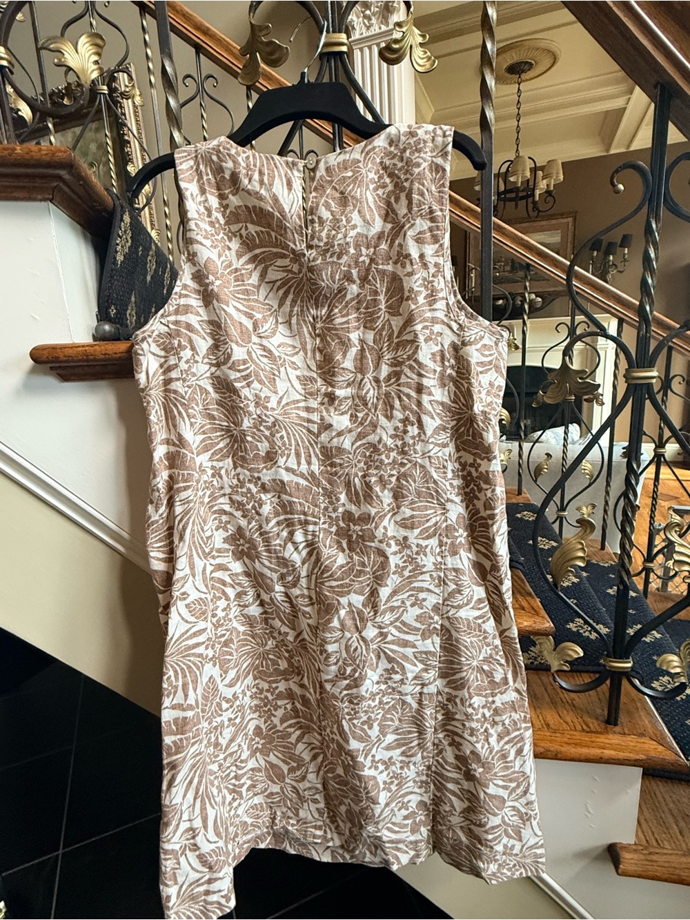 J.Jill Love Linen XS EUC. Great Summer dress. Button back fastened. - Picture 6 of 7